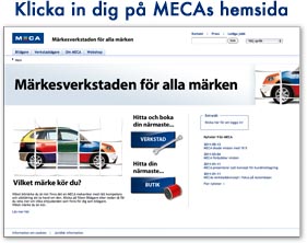 Klicka in dig p� MECAs hemsida